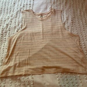 Madewell striped tank
